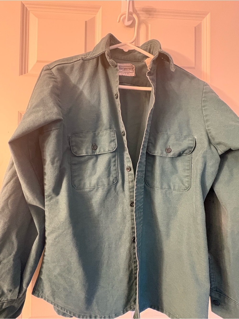 Brother Teal Flannel Shirt